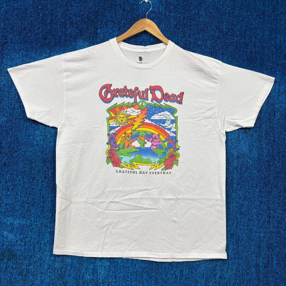 Grateful Dead White Short Sleeve Tee